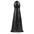 BUTTR Devil Dog - dildo con ventosa - nero