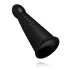 BUTTR Devil Dog - dildo con ventosa - nero