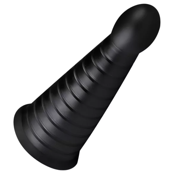 BUTTR Devil Dog - dildo con ventosa - nero