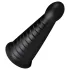 BUTTR Devil Dog - dildo con ventosa - nero