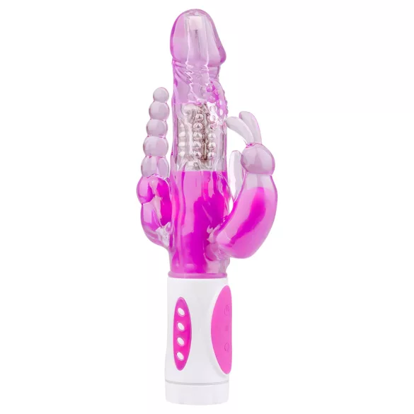 Easytoys Raving Rabbit - vibratore a 3 bracci (rosa)