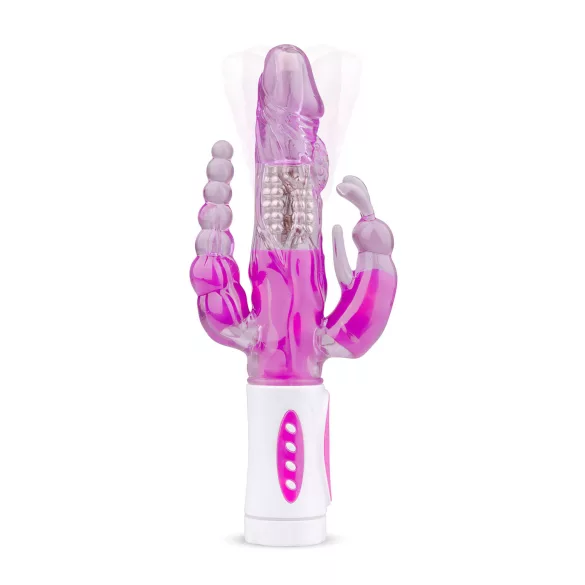 Easytoys Raving Rabbit - vibratore a 3 bracci (rosa)