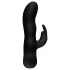 Easytoys Mad Rabbit - vibratore punto G con stimolatore clitoride - nero