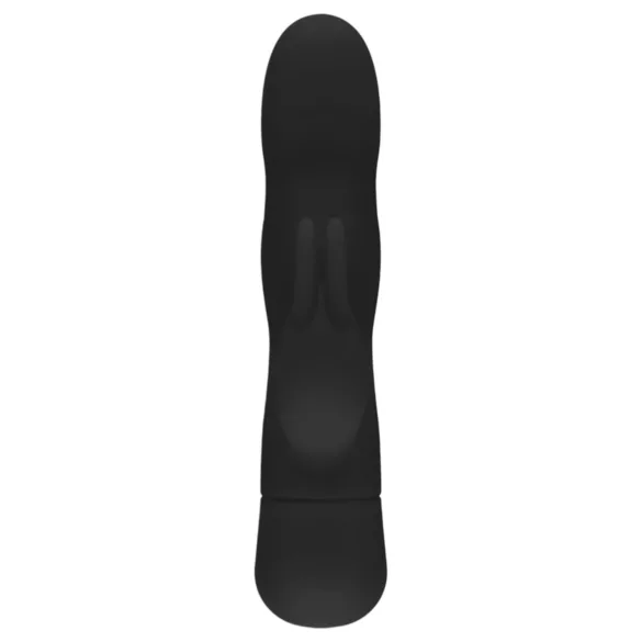 Easytoys Mad Rabbit - vibratore punto G con stimolatore clitoride - nero