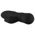 Easytoys Mad Rabbit - vibratore punto G con stimolatore clitoride - nero