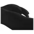 Easytoys Mad Rabbit - vibratore punto G con stimolatore clitoride - nero