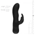 Easytoys Mad Rabbit - vibratore punto G con stimolatore clitoride - nero