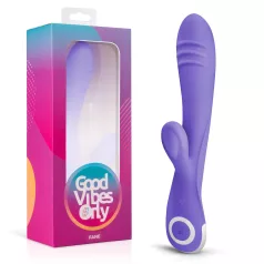   Good Vibes Only Fane Rabbit - vibratore rabbit con stimolatore clitorideo