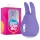 Good Vibes Tedy - vibratore clitoride coniglio ricaricabile - silicone viola