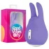 Good Vibes Tedy - vibratore clitoride coniglio ricaricabile - silicone viola