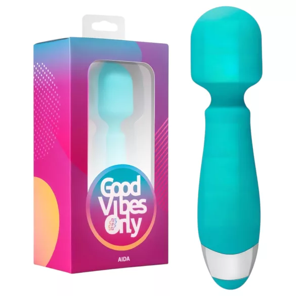 Good Vibes Aida - vibratore massaggiante impermeabile - turchese