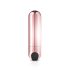 Rosy Gold Bullet - Mini Vibratore Ricaricabile (Oro Rosa)