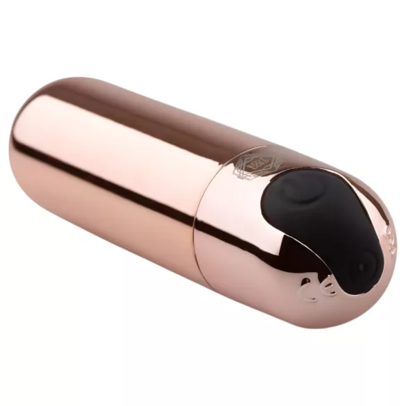 Rosy Gold Bullet - mini vibratore ricaricabile - colore oro rosa