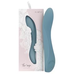   Bloom Rose - vibratore punto G ricaricabile in silicone turchese