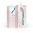 Bloom Rose - vibratore G-punto in silicone ricaricabile (turchese)