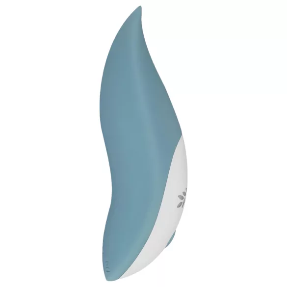 Bloom Tulip - vibratore clitorideo ricaricabile in silicone - turchese