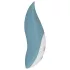 Bloom Tulip - vibratore clitorideo ricaricabile in silicone - turchese