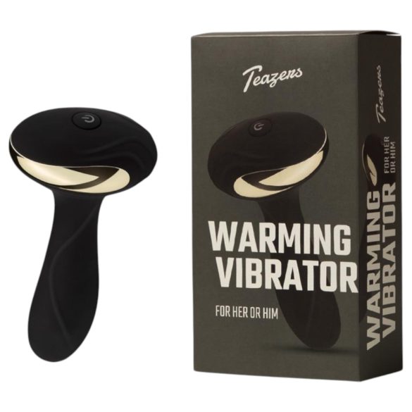 Teazers - vibratore anale riscaldante - silicone nero