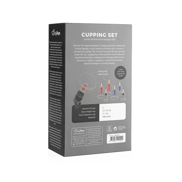Easytoys - set coppette vacuum - 6 pezzi