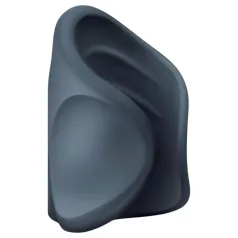 Boners - masturbatore aperto vibrante ricaricabile - grigio