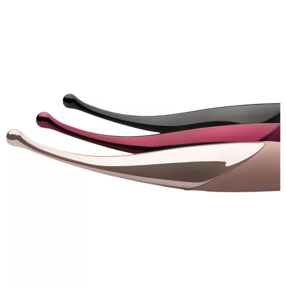 Senzi - vibratore clitorideo ricaricabile impermeabile - silicone rosa