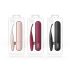 Senzi - vibratore clitorideo ricaricabile e impermeabile (rosa)