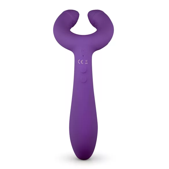 Easytoys Couple - vibratore per coppia ricaricabile impermeabile viola