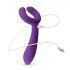 Easytoys Couple - vibratore per coppia ricaricabile impermeabile viola