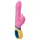 PMV20 - vibratore rabbit rotante con braccio clitorideo - silicone rosa
