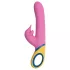 PMV20 - vibratore rabbit rotante con braccio clitorideo - silicone rosa