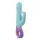 PMV20 - Vibratore rabbit rotante con stimolatore clitoride - menta