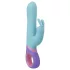 PMV20 - Vibratore rabbit rotante con stimolatore clitoride - menta