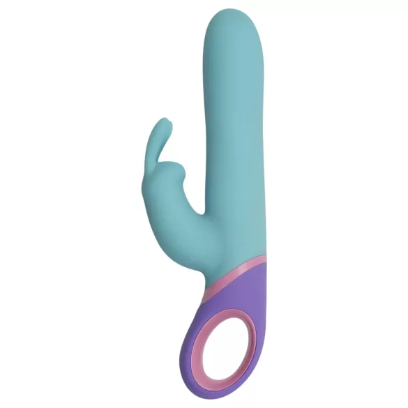 PMV20 - Vibratore rabbit rotante con stimolatore clitoride - menta