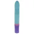 PMV20 - Vibratore rabbit rotante con stimolatore clitoride - menta