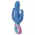 PMV20 Vice Double - vibratore triplo rotante - silicone blu