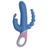 PMV20 Vice Double - vibratore triplo rotante - silicone blu