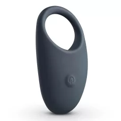   Boners - anello fallico vibrante ricaricabile impermeabile - silicone grigio