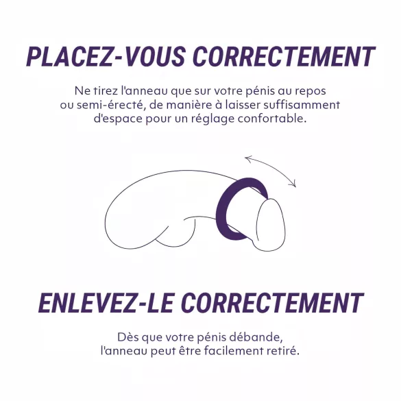 Boners - anello fallico vibrante ricaricabile impermeabile - silicone grigio