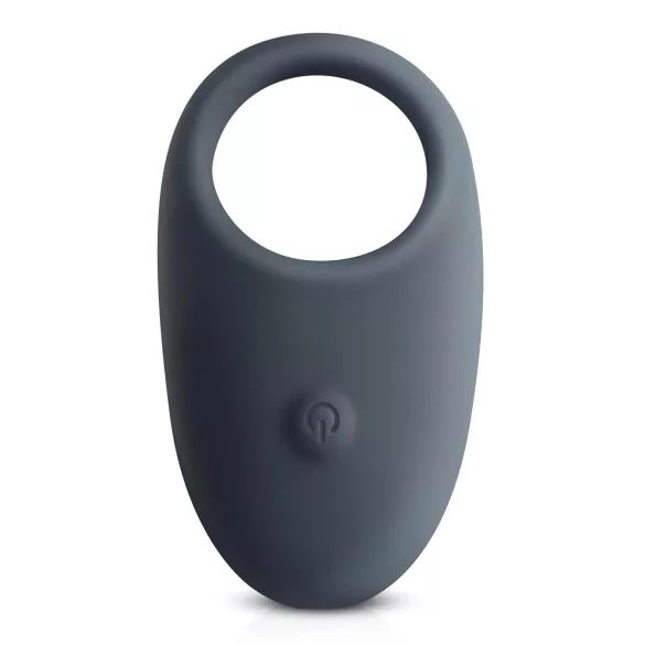 Boners - anello fallico vibrante ricaricabile impermeabile - silicone grigio