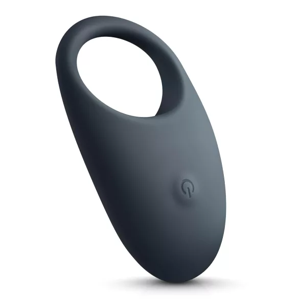 Boners - anello fallico vibrante ricaricabile impermeabile - silicone grigio