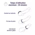 Boners - anello fallico vibrante ricaricabile impermeabile - silicone grigio