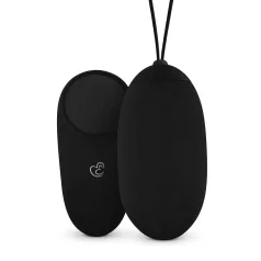   Easytoys - ovetto vibrante ricaricabile impermeabile con telecomando - nero