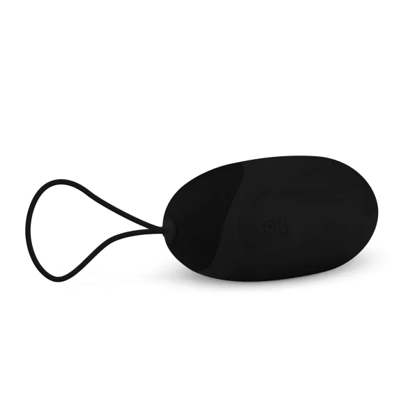 Easytoys - ovetto vibrante ricaricabile impermeabile con telecomando - nero