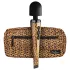 Panthra Shaka Wand - vibratore massaggiante ricaricabile - motivo leopardo nero