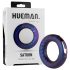 Hueman Saturno - Anello Vibrante Ricaricabile e Impermeabile (Viola)