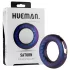 Hueman Saturn - anello fallico vibrante ricaricabile impermeabile - viola
