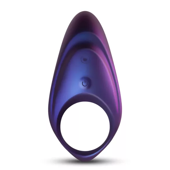 Hueman Neptune - anello fallico vibrante impermeabile - silicone viola