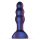 Hueman Space Inveder - vibratore anale ricaricabile e impermeabile (viola)
