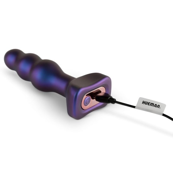 Hueman Space Inveder - vibratore anale ricaricabile impermeabile viola