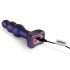 Hueman Space Inveder - vibratore anale ricaricabile e impermeabile (viola)